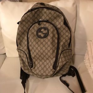 Authentic Gucci Backpack!